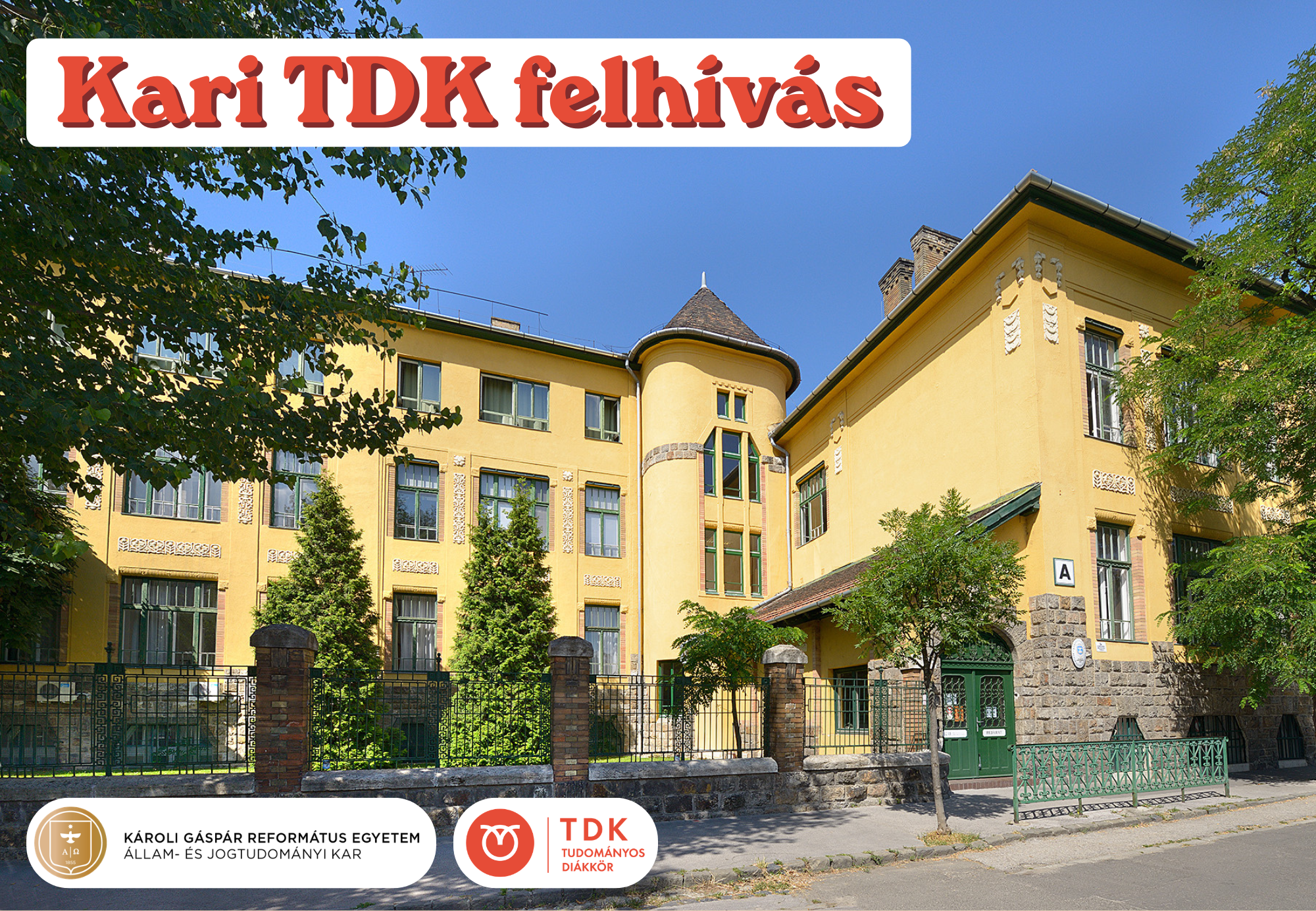 Kari TDK felhívás plakát